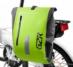 GZR Pannier -vedenpitävä pyörälaukku, huomiovihreä
