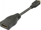 Deltaco HDMI - micro HDMI adapteri, 10 cm