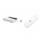Inteno DG200 + Huawei E3372H 4G/ADSL2+/VDSL2 -modeemi paketti
