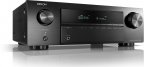 Denon AVR-X250BT -5.1-kanavainen AV-viritinvahvistin, musta