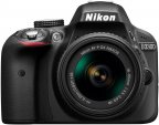 Nikon D3300 KIT musta järjestelmäkamera + AF-P DX NIKKOR 18-55MM F/3.5-5.6G VR