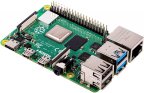 Raspberry Pi 4 model B 4 Gt - yhden piirilevyn tietokone