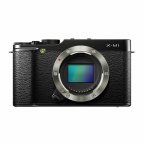 Fujifilm X-M1 musta mikrojärjestelmäkamera, runko