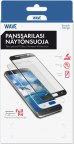 Wave Full Fit -panssarilasi, Huawei Nova 3, musta