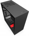 NZXT H510i Compact Mid Tower ATX-kotelo, lasikyljellä, musta/punainen