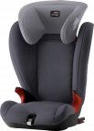 BRITAX KIDFIX SL Black Series -turvavyöistuin, 15 - 36 kg, Storm Grey