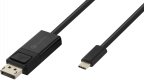 Fuj:tech USB-C - DisplayPort -kaapeli, 2 m