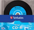 Verbatim Datalife Plus Vinyl 52X 80min/700MB SuperAzo CD-R levy