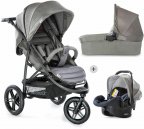 Hauck Rapid 3R Trioset -lastenvaunusetti 2019, Charcoal