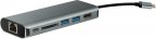Fuj:tech PRO Dock USB-C -telakka, tähtiharmaa