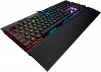 Corsair K70 RGB MK.2 Low Profile -pelinäppäimistö, Cherry MX Red LP –kytkimet
