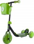 Stiga Mini Kid 3W -potkulauta, musta/vihreä
