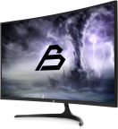 Blackstorm Curved 31,5" QHD-pelinäyttö