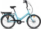 Helkama e-jopo -sähköpyörä, turkoosi, 24"