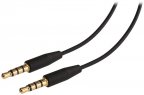Goobay 4pin 3,5mm uros - 3,5mm uros -kuulokekaapeli, 1,2 m