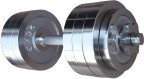 Keda Chrome käsipainosetti 20 kg, säädettävä