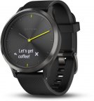 Garmin vivomove HR Sport -hybridiälykello, musta