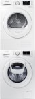 Samsung-pesutorni, 8kg: WW80K5400WW/EE-pyykinpesukone ja DV80M5010KW-kuivausrumpu