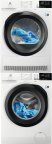Electrolux-pesutorni: EW6F5348F4 -pyykinpesukone ja EW8H538F4 -kuivausrumpu