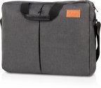 Feru Rimo Attache -kantolaukku 15,6" kannettavalle tietokoneelle, tumma harmaa
