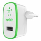 Belkin USB-seinälaturi, 2.4 A, valkoinen