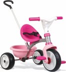 Smoby Be Move -kolmipyörä, pinkki, harmaa runko