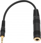 Sennheiser 6,3 mm naaras - 3,5 mm uros -kuulokeadapterikaapeli
