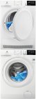 Electrolux-pesutorni: EW6F5248G3 -pyykinpesukone ja EW7H528G4 -kuivausrumpu