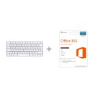 Apple Magic Keyboard FIN/SWE langaton näppäimistö, MLA22 + Office 365 Personal (12 kk lisenssi)
