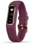 Garmin Vivosmart 4, ruusukulta/punainen, pieni/keskikoko