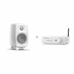 Genelec G Two B ja ProCaster PRE-01 -kaiutinsarja, valkoinen