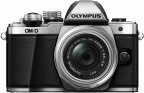 Olympus OM-D E-M10 Mark II hopea + 14-42 mm f/3.5-5.6 II R, hopea