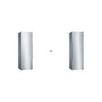 Bosch KSV36AI4P Serie 6 -jääkaappi ja Bosch GSN36MI3V Serie 6 -kaappipakastin, teräs
