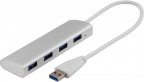 Deltaco UH-484 -4-porttinen USB 3.1 -hub