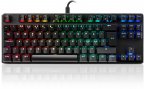 Blackstorm Mech RGB 2018 TKL -pelinäppäimistö, Outemu Red -kytkimet, moniväriset ledit