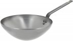 De Buyer Mineral B Element -wokkipannu, hiiliteräs, 28 cm