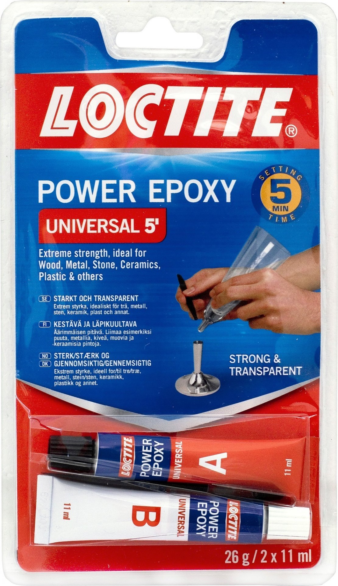 Loctite Power Epoxy Universal tuubi epoksiliima 22 ml Liimat
