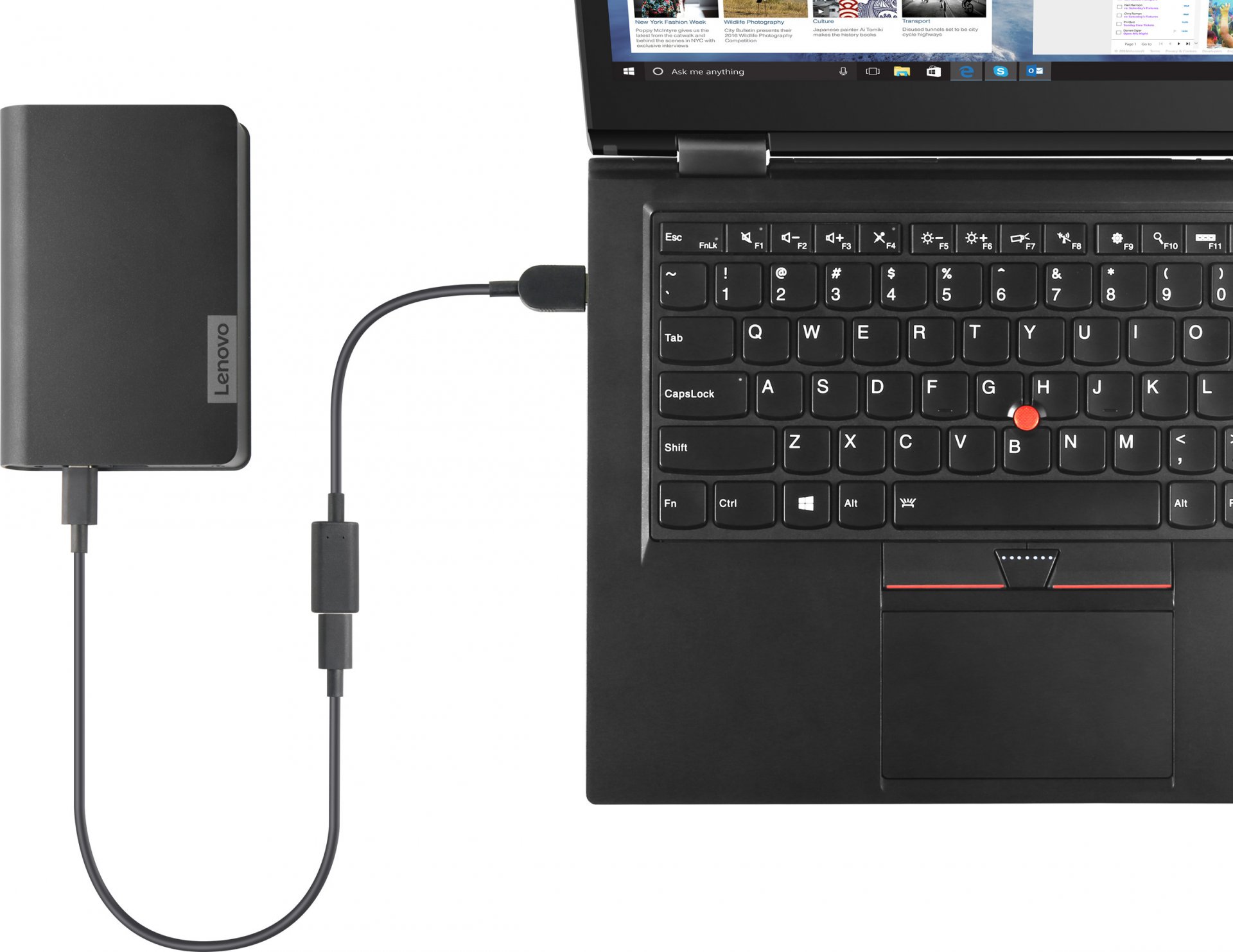 Lenovo USBC Laptop Power Bank 14000 mAh Akut Tarvikkeet