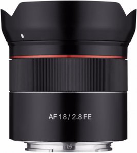 Samyang AF 18 mm F2.8 FE -laajakulmaobjektiivi