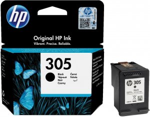 HP 305 -mustekasetti, musta
