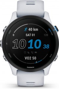 Garmin Forerunner 255 Music -urheilukello, vaaleanharmaa