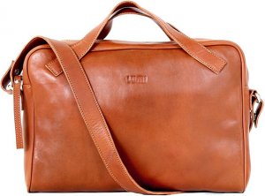 LUMI Hilma Solid Laptop Bag -tietokonelaukku, konjakki