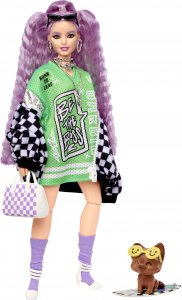 Barbie Extra Racecar Jacket -muotinukke