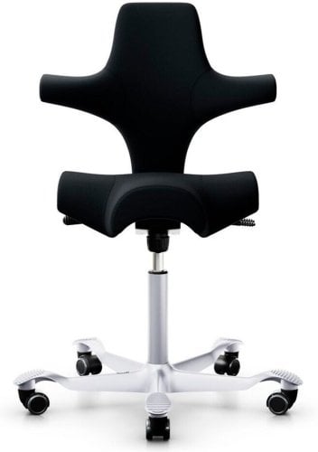 HÅG Capisco 8106 -työtuoli, lyhyt kaasujousi, musta