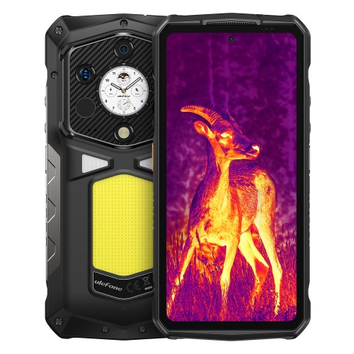 Ulefone Armor 29 Pro Thermal 5G puhelin, 512/16 Gt, musta