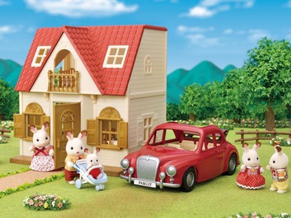 sylvanian families perheauto
