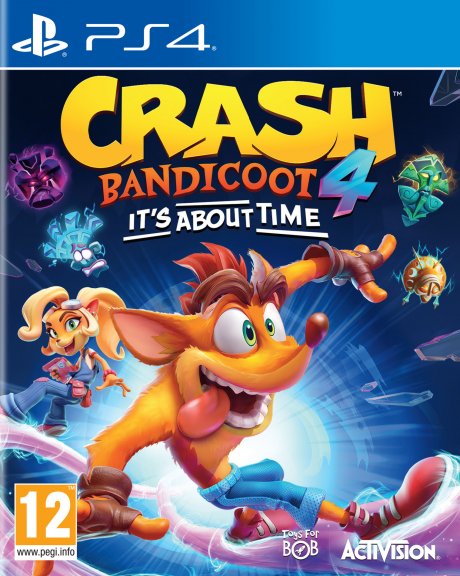 Crash Bandicoot 4: It's About Time -peli, PS4