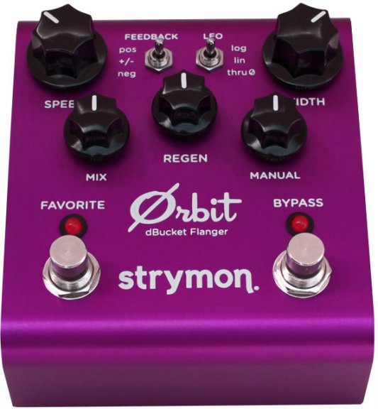 strymon orbit dbucket flanger pedal