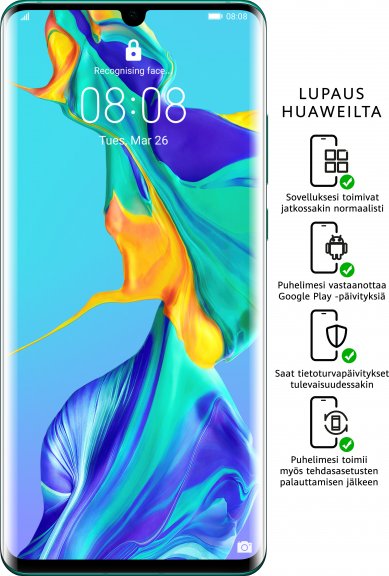 Pro Kamera Puhelin Huawei P30 Pro  128 Gt Android puhelin  Dual SIM 