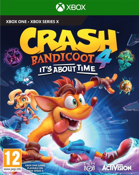 Crash Bandicoot 4: It's About Time -peli, Xbox One
